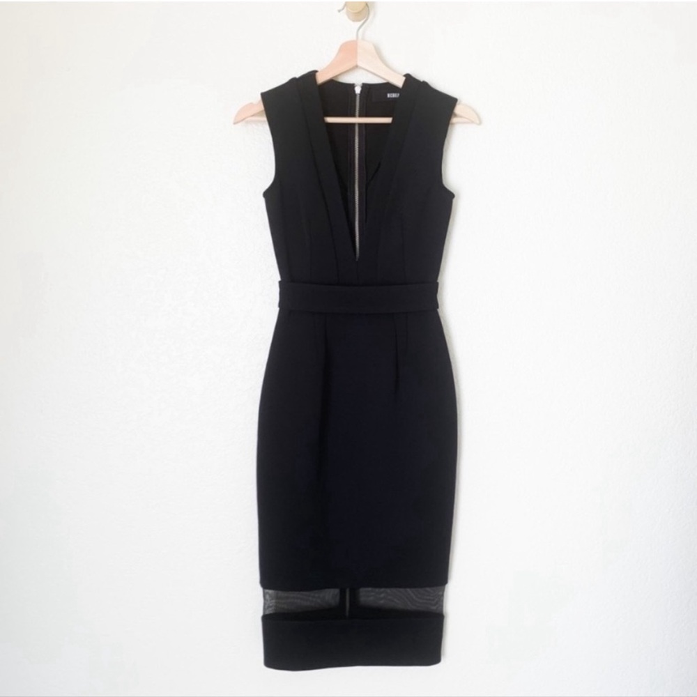NICHOLAS V-neck plunge dress